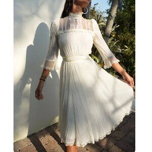 Vintage 70s Gunne Sax Dress Prairie Fairycore Cottagcore Midi Boho Dress
